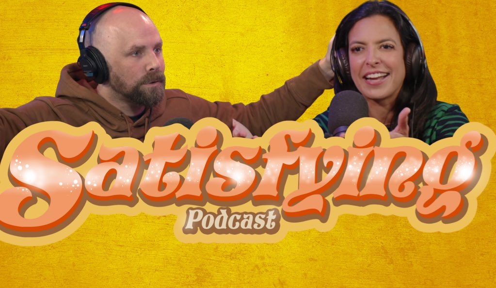 SatisfyingPod's tweet photo. New Satisfying Podcast drops tomorrow only on the Notsam YouTube channel!  Check out what @MashUpNicole and @notsam have been up to -

https://t.co/OYcQSJOA1H https://t.co/6amDf25xxG