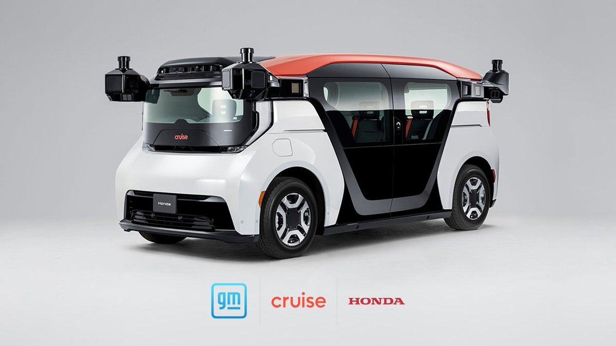 From the US to Japan 🇯🇵 Cruise is committed to delivering safe and accessible transportation solutions. We’re excited to announce plans to establish a joint venture with @GM and @Honda to bring self-driving tech to Japan starting in 2026. Learn more: getcruise.com/news/blog/2023…