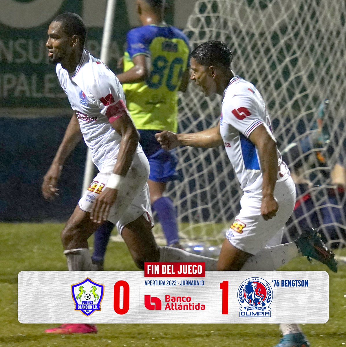 Fin del juego: ¡GANÓ LA PIMPA! 🦁
Triunfo melenudo por la mínima ante Olancho FC en el Juan Ramón Brevé.