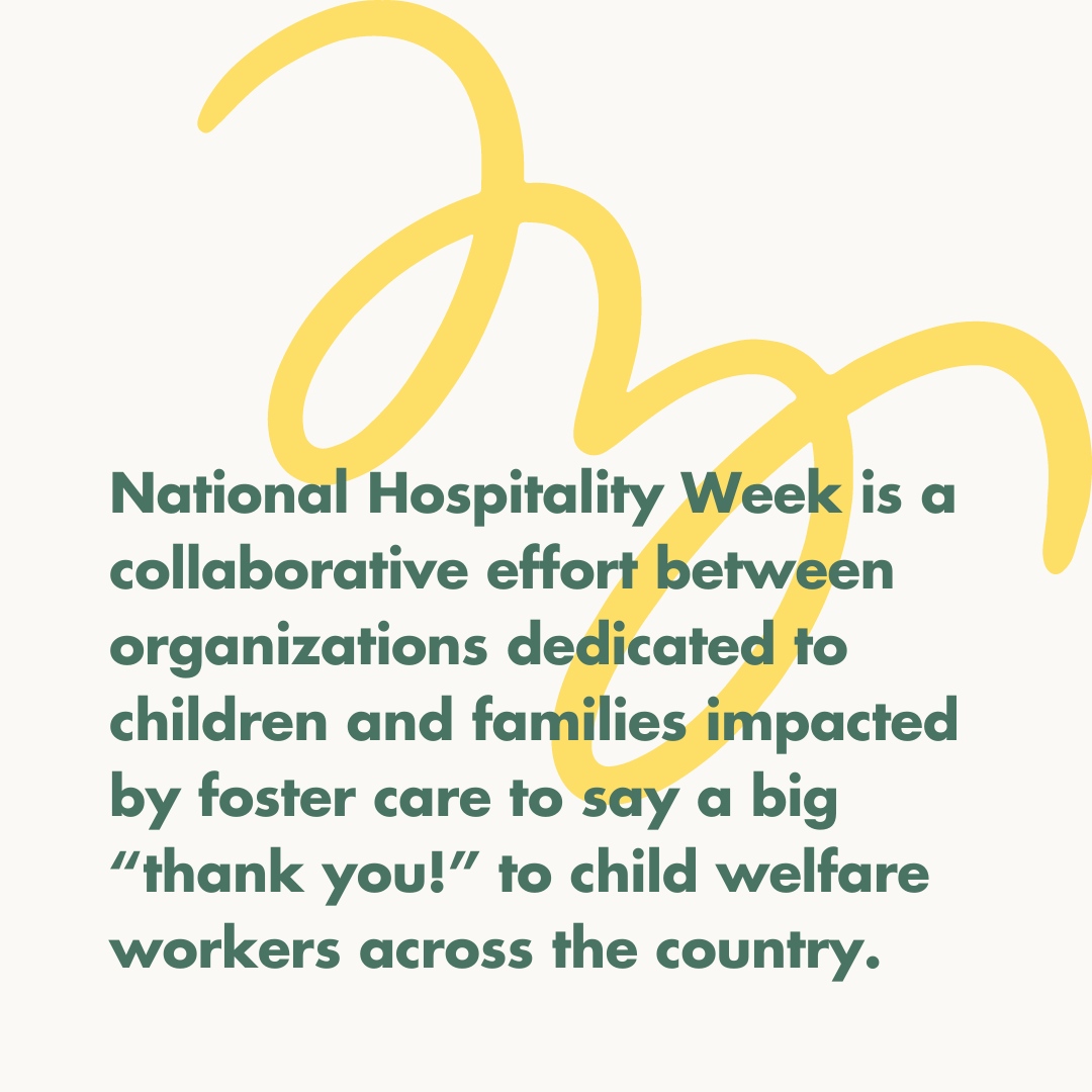 EveryChildOR's tweet image. National Hospitality Week is inviting people and organizations to show radical love-in-action to child welfare workers across the country. Let's celebrate them together. Sign up and get involved by filling out our connect form at Everychildoregon.org.