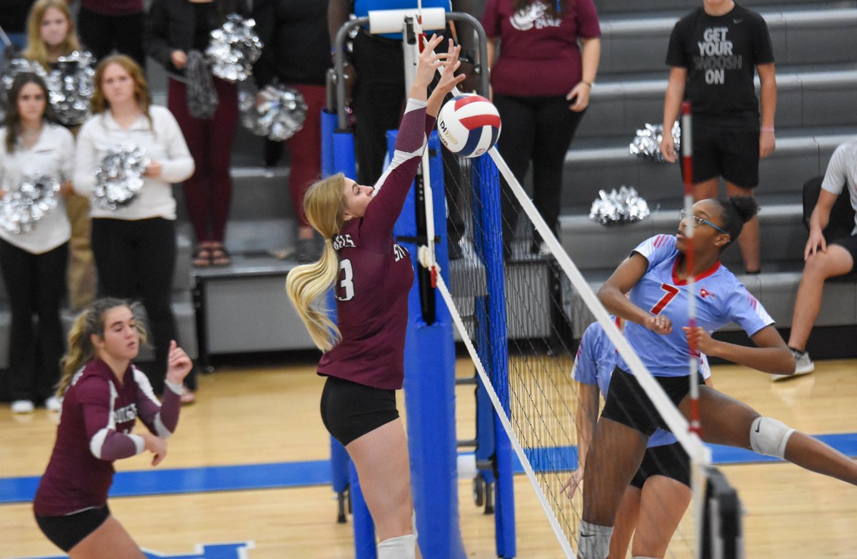 Here are a few photos of South Greene volleyball in tonight's 3-1 state tournament win over Gibson County.