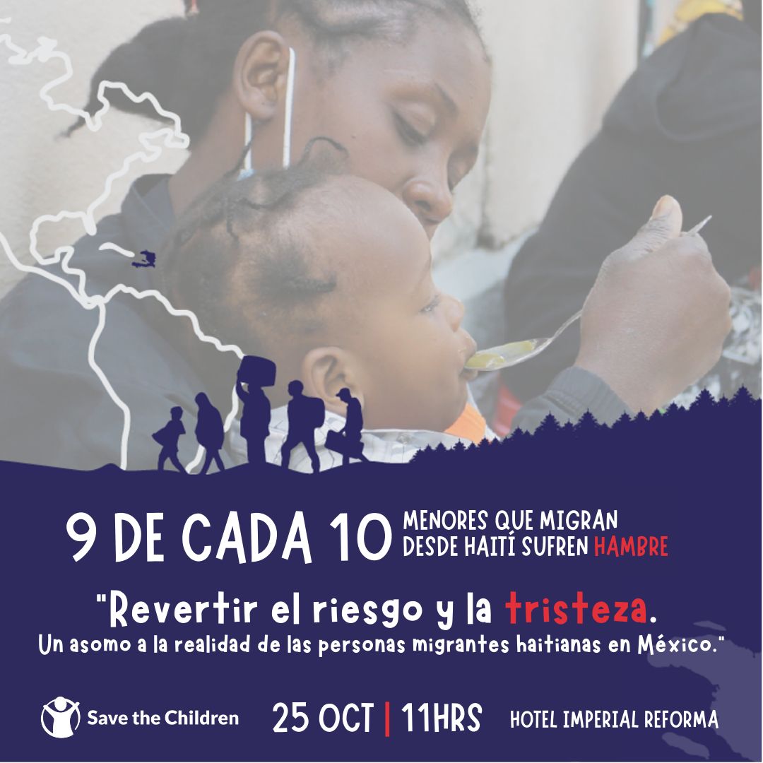 🗓️ #apartalafecha 25 de octubre 
Felicidades a @SaveChildrenMx por esta presentación