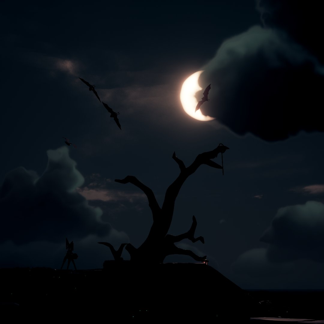 🦇
📷 #SoTShot Theme: Sinister Scenes <a href="/SeaOfThieves/">Sea of Thieves</a>