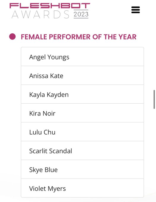 AAAAAAAAH I got nominated for @Fleshbot awards!!!! Vote for me now 😋😋 https://t.co/0pFFfw5fz7 https://t<a class="tags" href="/tag/fleshbot">@fleshbot</a>