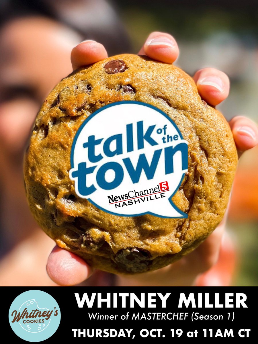 Don’t miss <a href="/WhitneyMillerH/">Whitney Miller</a> on <a href="/NC5/">NewsChannel 5</a> <a href="/nc5_talktown/">Talk of the Town</a>!