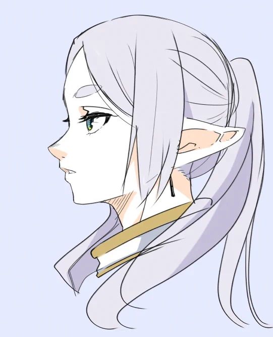 フリーレンの横顔が好きっていう話 
