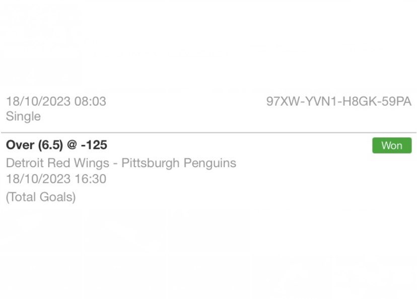 FIRSTLADYNHL's tweet photo. 💰💵💰💵💰💵💰💵💰💵💰💵💰

🚨PERFECT DAY FOR THE NHL!!!

Senators RL=✅Winner
Penguins/Wings over 6.5=✅Winner

🎙️Time to make money!!!!

#NHL #NHLPicks #GamblingTwitter #bettingpicks https://t.co/Nt0jpXLlV3