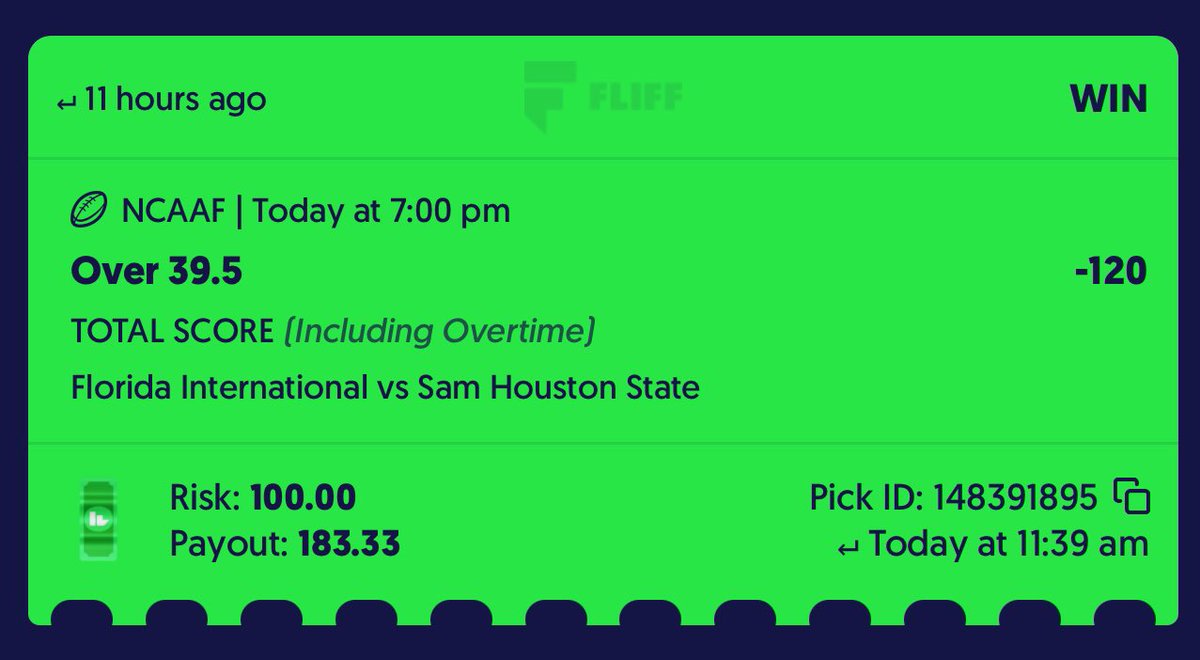 Cash it! 💰

#GamblingCommunity #GamblingTwitter #DFS