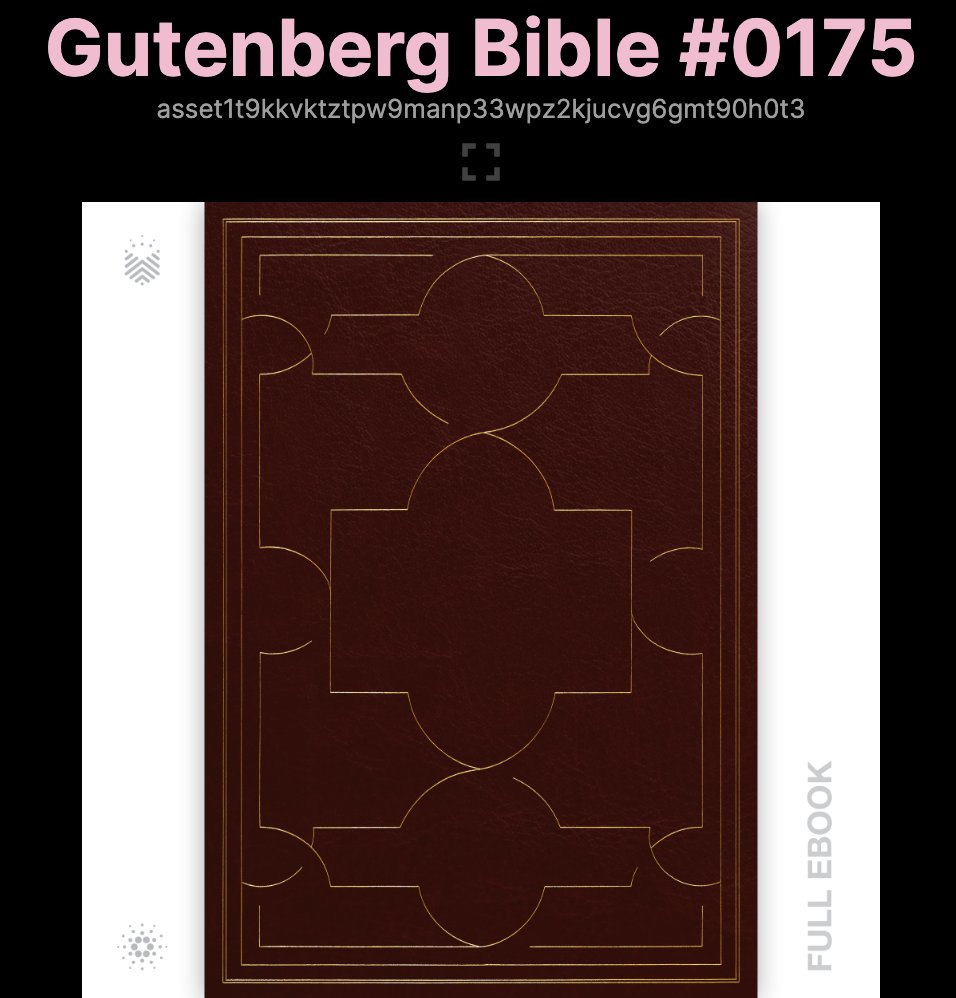 I know everyone is excited about $BOOK, and we'll drop some alpha tomorrow. Until then, let's give a Gute.

To enter, like, repost, and tell me your favorite line from our whitepaper. 

Good luck! 
#Cardano