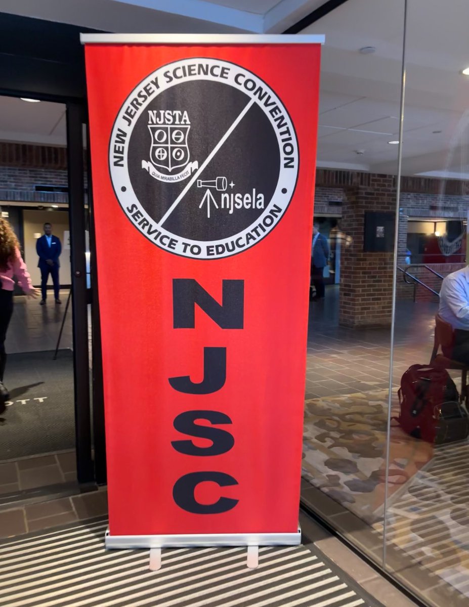 Science4UsSays's tweet photo. Thank you #NJSC2023!!! It’s been real! 🧬🔬🧫⚗️🔭🧪👩🏽🔬 #ScienceEVERYday https://t.co/eOv75rfCaN