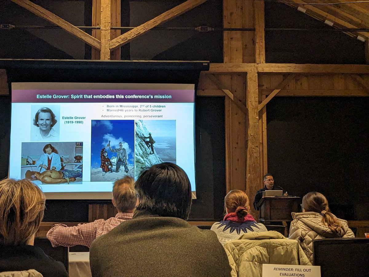 RRVdpool's tweet photo. The Estelle B. Grover Memorial Lecture presented by @chansteve73 at #Grover2023.
@ATS_PC https://t.co/CkgqrunKJQ