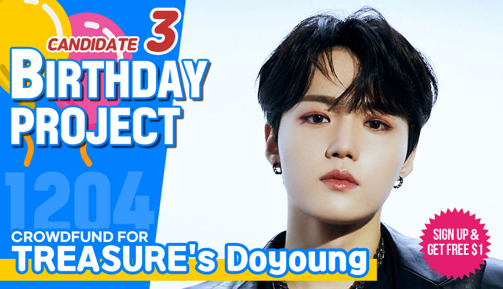 [Candidate 3] #TREASURE's #Doyoung

❤️Crowdfund a Birthday ad for him
▶bitly.ws/SiSC

Idol with the most crowdfunded SARANG POINTS receives additional $500 POINTS which guarantees subway ads

Most Like+RT get additional $100~300 POINTS

#김도영 #도영 #TREASURE_DOYOUNG
