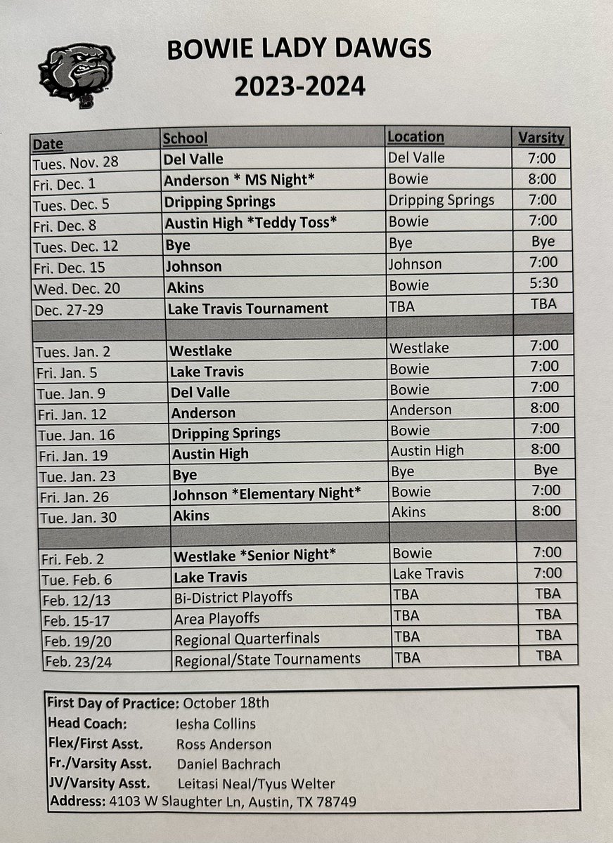 Excited and proud to have the opportunity to be part of the varsity @WbbBowie team and play for @CoacherCollins come out and watch us play @txeliteaustin @coach_clark512 #TeamLexOnThree #Seehergreatness #ChaseYourPassion #HandleHardBetter #WatchMeWork #freshmanyear