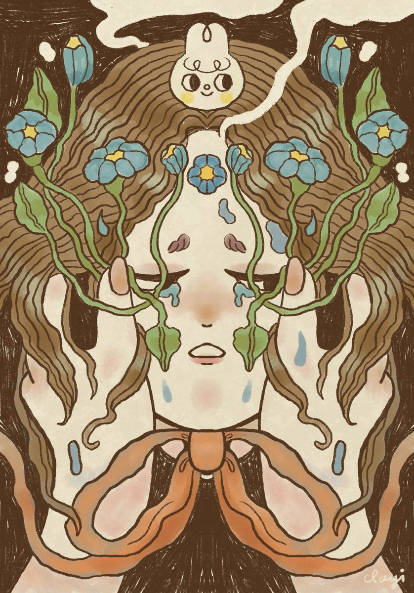 「overwhelming 」|🌙clayi🐰のイラスト