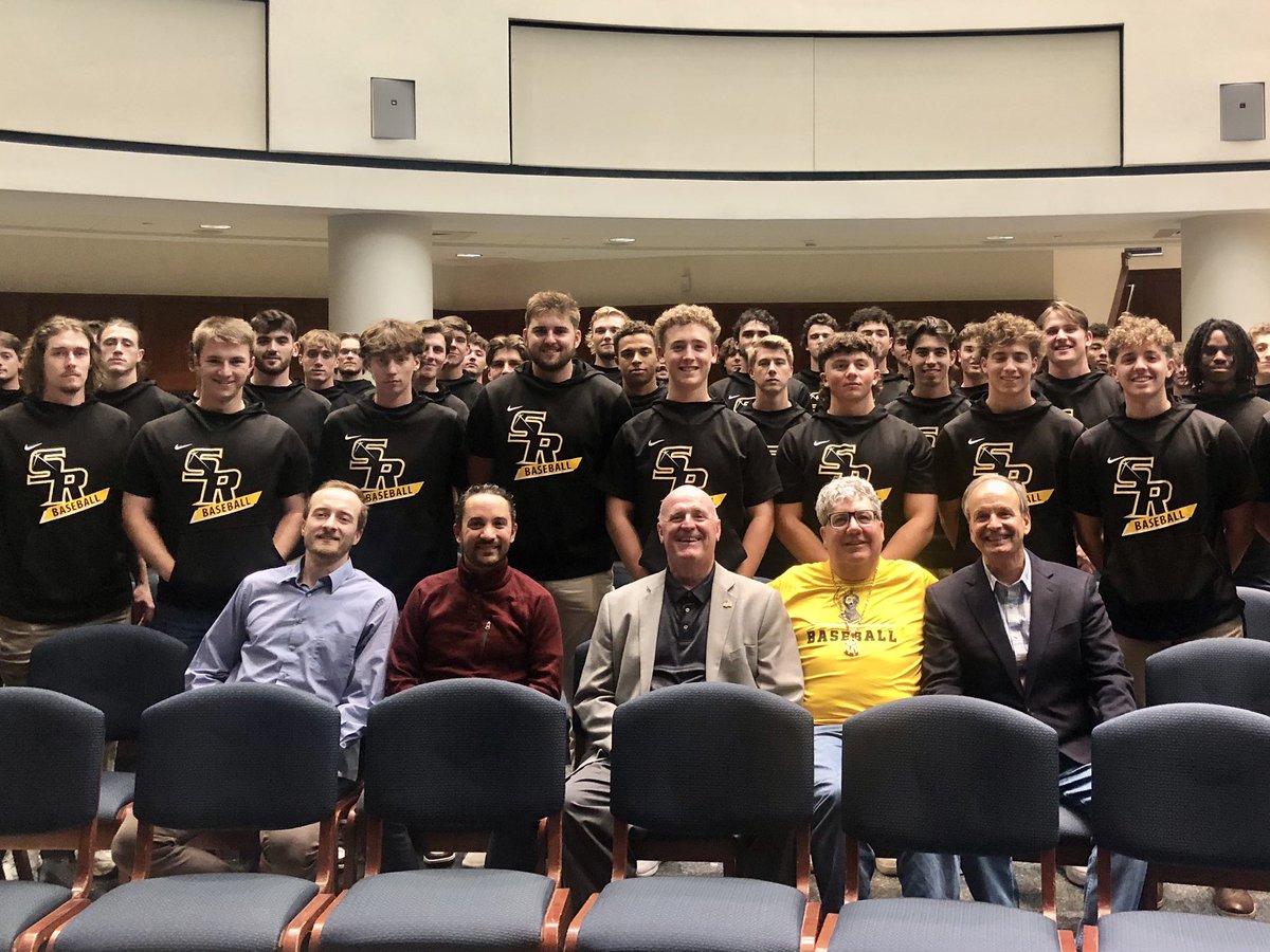 DanDlance's tweet photo. Another great St Rose Baseball Alumni mentor session. Thanks so much to mentors Barry Hughes, Tony Paratore, Mike Bellizzi and Mitch Forshey. https://t.co/L4cH5VBVZn