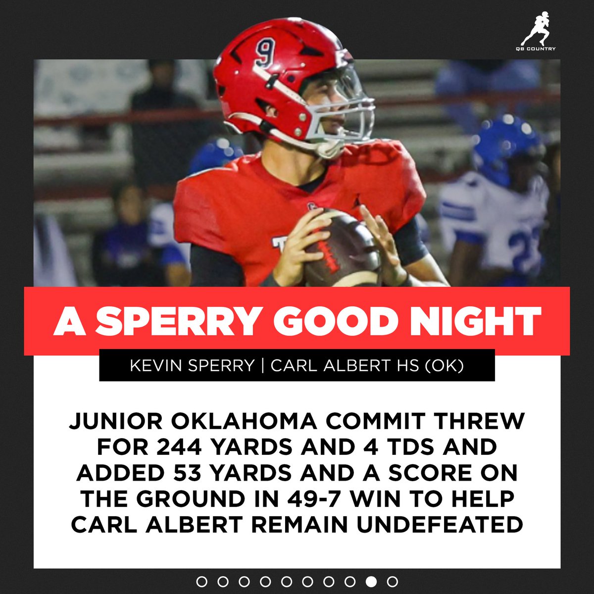 These two guys lit up last week and this season so far! Keep rolling guys!

Proud of you both! #QBcountry