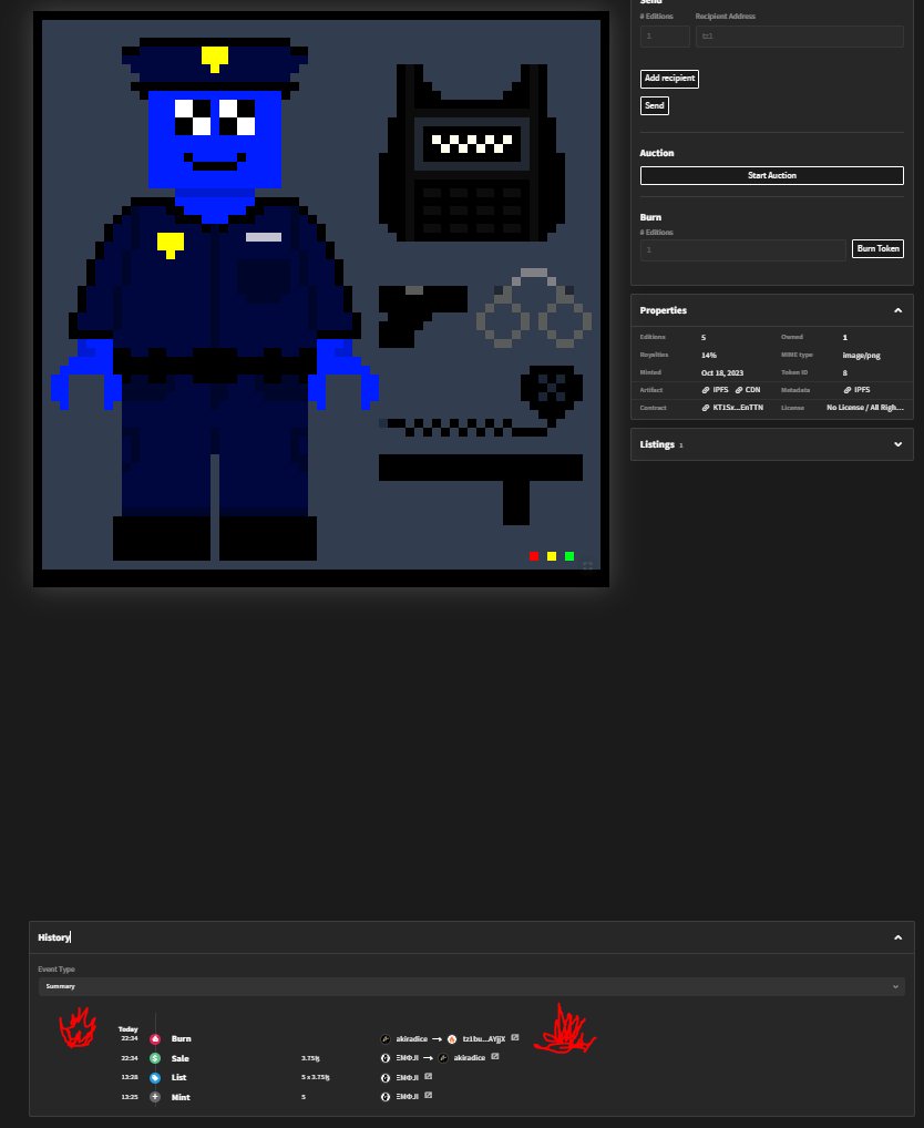 AkiraD's tweet image. GN twitter... ended it with burning the police &amp;amp; supporting my homie @_EM0JI simultaneously. No better way to end the day. Interesting that I had to edit a tag #fuckthepolice in order to post this. Freedom of speech?

#defundthepolice #fthepolice #ACAB #tezosartist #nftcollectors