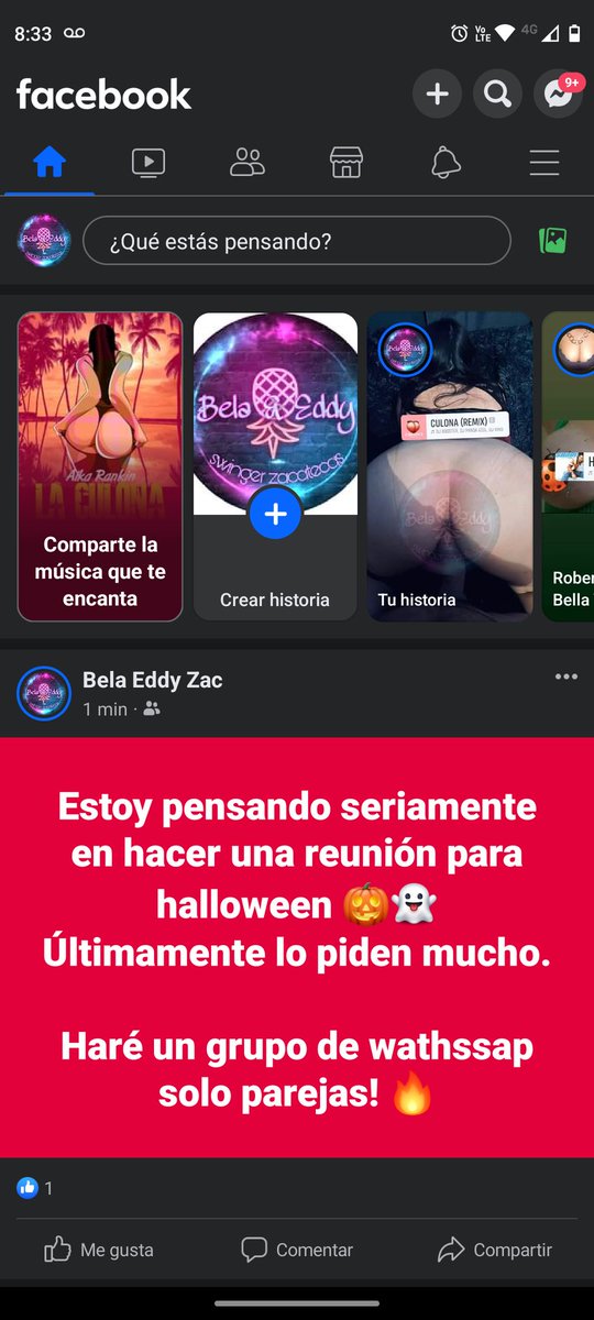 Belaeddyzac's tweet photo. Grupo de wathssap solo para parejas de Zac y alrededores !!!🔥

Manden dm quien guste y este interesado y que no tenga problema en validarse 🤗💛
Denle RT 🔁 y ♥️ 🔥

#SwZac #parejasSW https://t.co/xvUZubUNzf