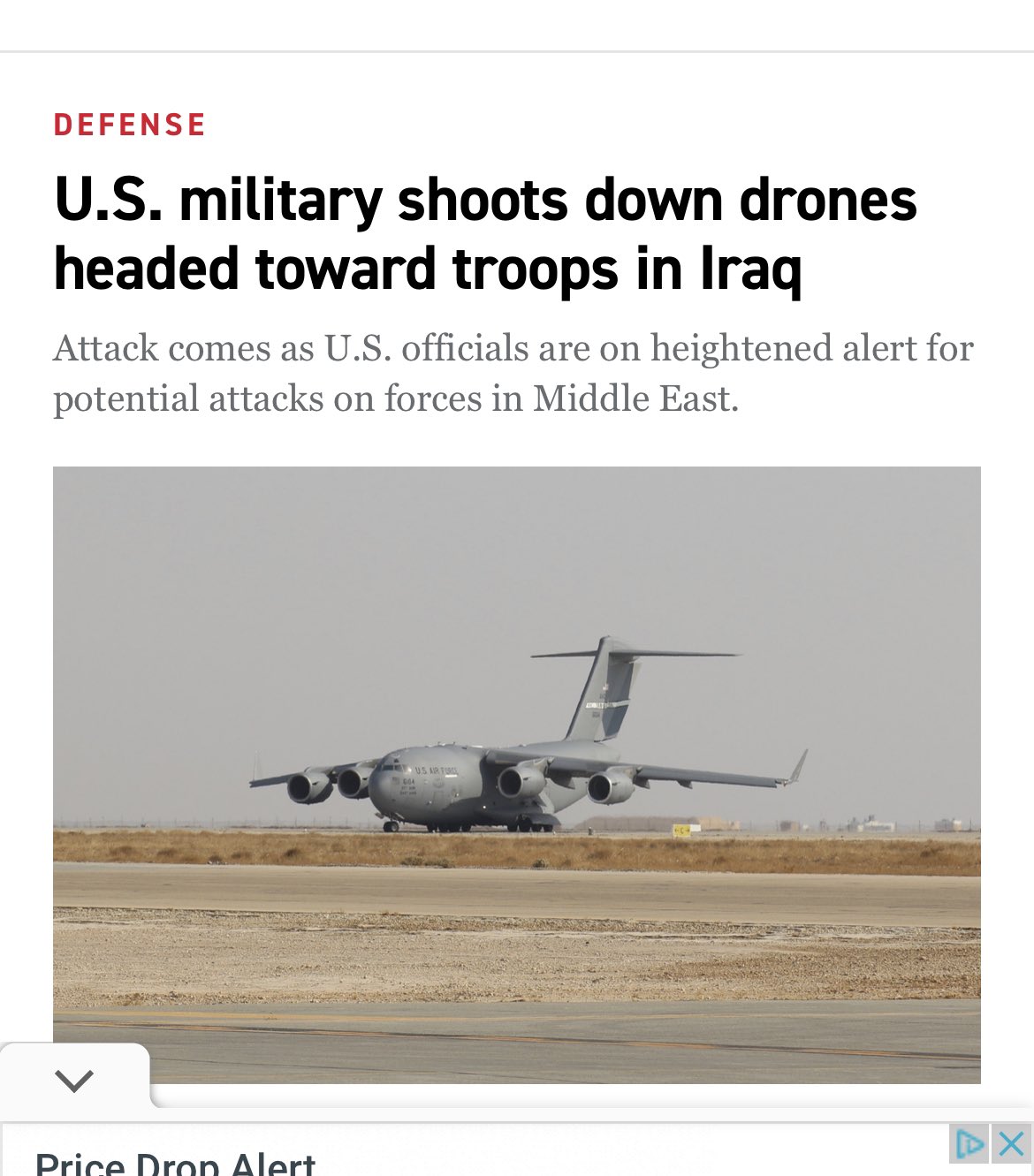 Hollie S on X: "Did a C-17 shoot down the drones? https://t.co/oYigdaLC7G" / X