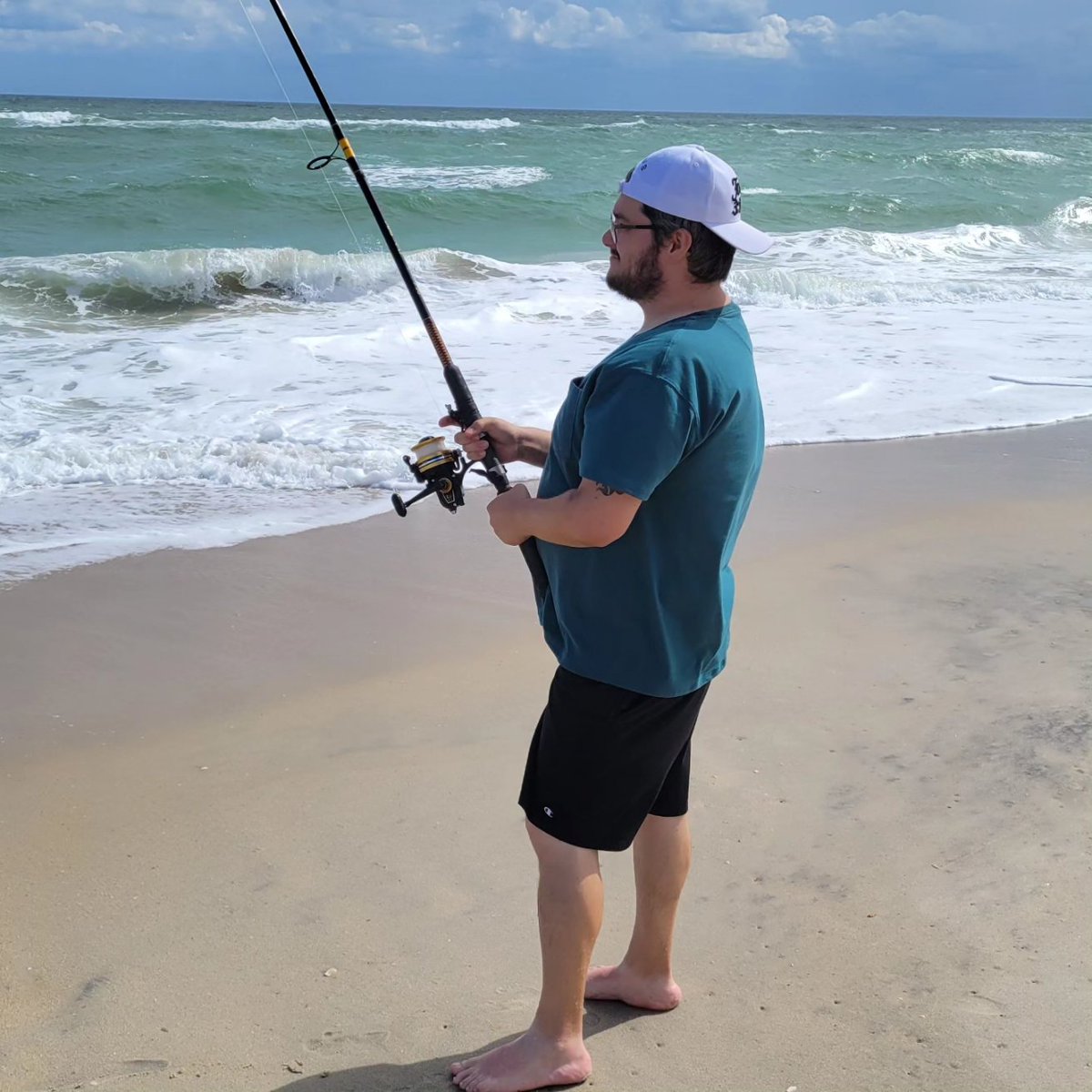 chandlerpicot's tweet photo. Had an amazing weekend at the Annual Men's Fishing Trip with Siler City First Wesleyan Church in the Outer Banks. Incredible fishing, strong bonds, and God's love all around. Can't wait for next year! 🎣🙏 #SilerCity #FishingTrip #FaithfulFriends https://t.co/1e1RYMs0uA