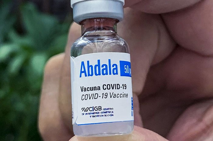 Vacuna cubana @Abdala, desarrollada por el Centro de Ingeniería Genética y Biotecnología de @Cuba, primera contra la covid 19 producido en Latinoamérica, cubrirá mayor parte de las dosis a aplicar en inmunización en México @ElbaRosaPM @SANTANACITMA ‌@adianez_taboada @citmacuba