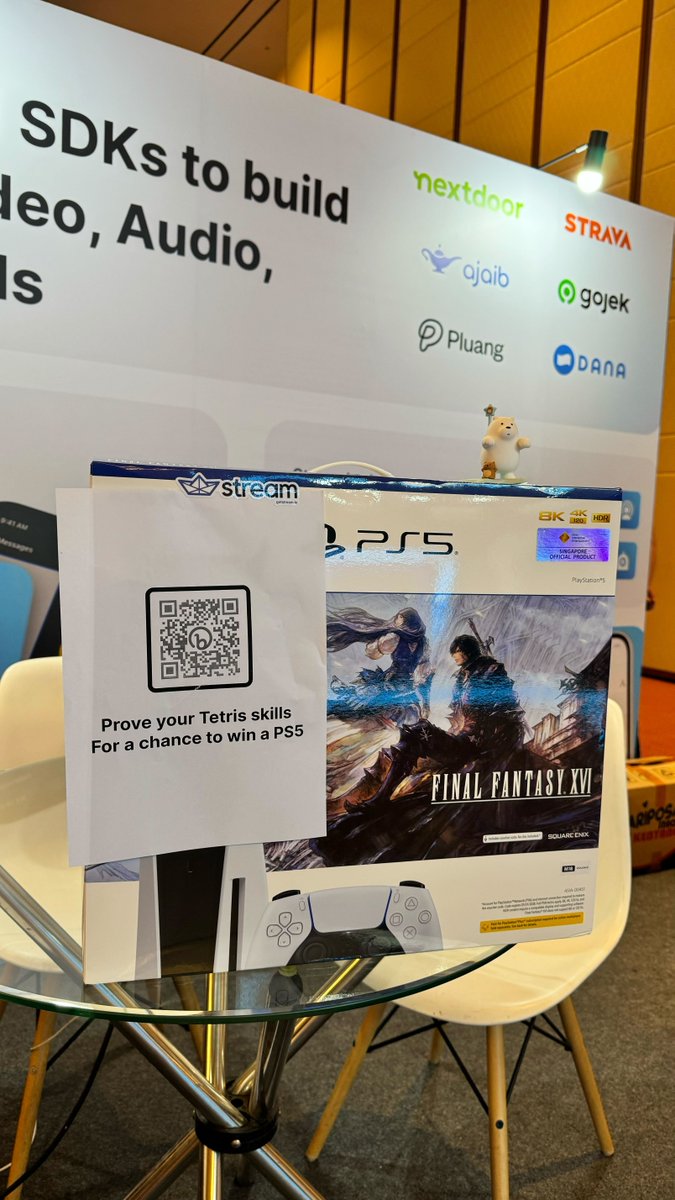 getstream_io's tweet image. 🌐 #TechInAsia Jakarta Goers!

Meet the Stream team and explore scalable chat solutions at our booth. Grab a mooncake 🥮 and get a chance to win a PS5 🎮@! Merging tech and tradition in Jakarta.

#TechInAsiaJakarta #StreamChat #MeetTheTeam #MooncakeMoment #PS5Opportunity
