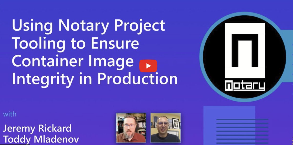 Notary Project tweet media