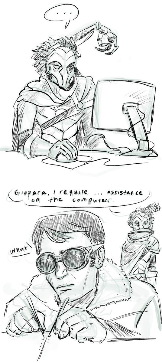 petit_jackalope's tweet photo. Viktor vs captcha. (Someday I’ll contribute real art to LoL, but today is not that day.) #jaycegiopara #lolviktor #machineherald #leagueoflegends https://t.co/v3ZQDsqnX4