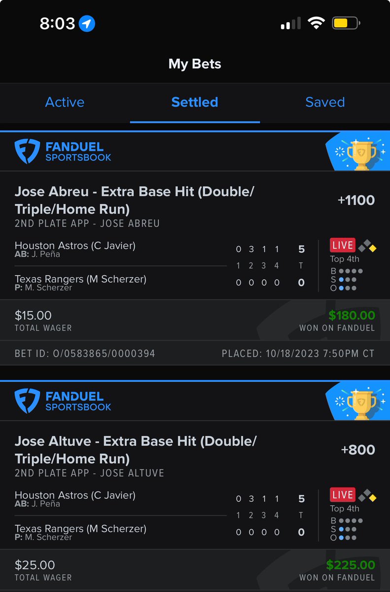 sleepydom's tweet photo. Back 2 back in 5 minutes.. it’s National Jose day 😂 #GamblingTwitter https://t.co/uZRBzBY7uQ