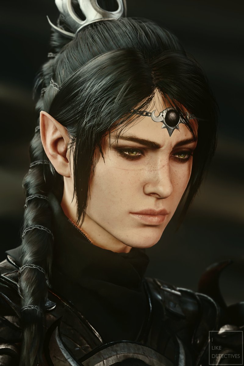 ilikedetectives's tweet photo. Shadowheart, Cleric of Shar https://t.co/rfW8a1HanT
