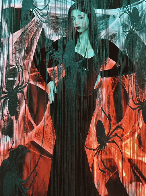 Morticia Addams serving all the good ghosts and ghouls on https://t.co/fQvIXA0PHz https://t.co/pTHVj