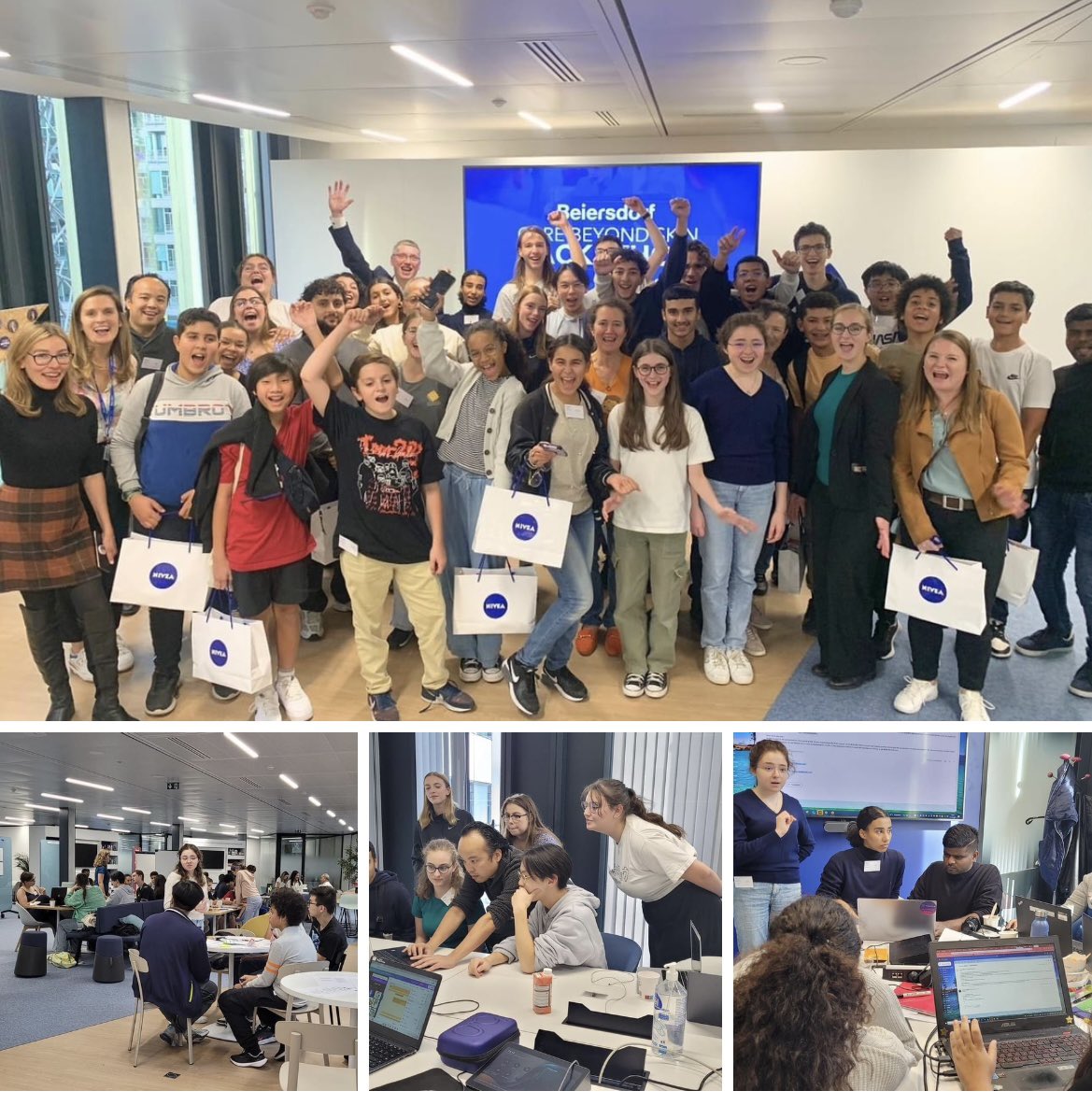 Looking forward to supporting @elenasinel  and team @TeensInAI in #Birmingham  for 
#CareBeyondSkinHackathon! Loving the pictures from #Paris plz book eventbrite.co.uk/e/care-beyond-…. 

#CareBeyondSkinHackathon #TeensInAI #Innovation #TechForGood #birminghamevents #AI4Good #ResponsibleAI