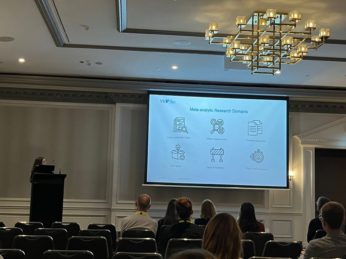 Marketa Ciharova (@ciharovamarketa) on Twitter photo Excited to present about the metapsy.org project at the Conference of the Australian Association for Cognitive and Behaviour Therapy. Big thanks to my amazing supervisors and colleagues @pimcuijpers <a href="/KaryotakiEirini/">Eirini Karyotaki</a> <a href="/MiguelClara_/">Clara Miguel</a> <a href="/MathiasHarrer/">Mathias Harrer @mathiasharrer@fediscience.org</a> #AACBT2023 #cbtworks Excited to present about the metapsy.org project at the Conference of the Australian Association for Cognitive and Behaviour Therapy. Big thanks to my amazing supervisors and colleagues @pimcuijpers <a href="/KaryotakiEirini/">Eirini Karyotaki</a> <a href="/MiguelClara_/">Clara Miguel</a> <a href="/MathiasHarrer/">Mathias Harrer @mathiasharrer@fediscience.org</a> #AACBT2023 #cbtworks