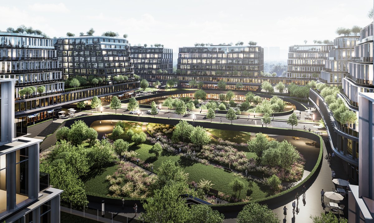 AtelierAlter's tweet image. Inspiring green #workingenvironment #Beijing, by #AtelierAlterArchitects
#office #officespace #architecture 
令人振奋的绿色工作环境，北京，by时境建筑