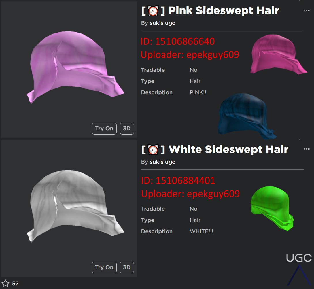 Robux Shaggy is sized too big causing it to not fit on the head