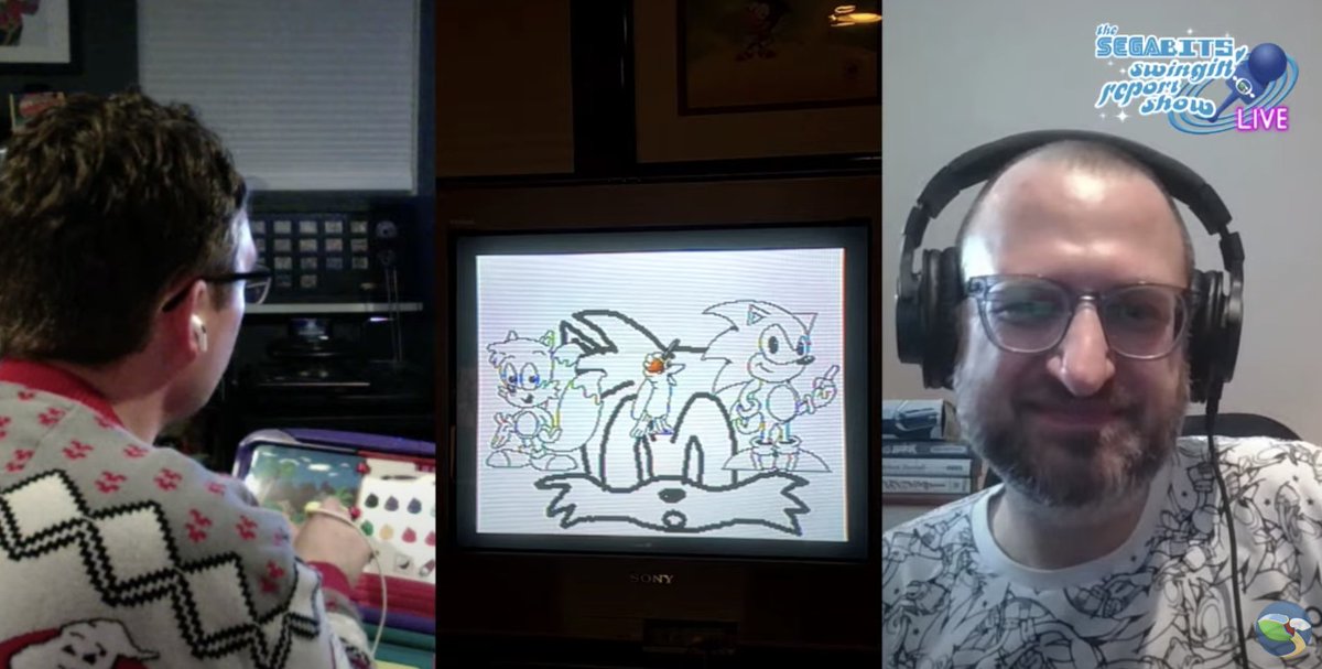 SEGAbits's tweet photo. Had a great time drawing with @a_p_0_c on the SEGA Pico! Full stream is now available for your viewing pleasure: https://t.co/VKP5lIJN7B https://t.co/hrIMQgd45B