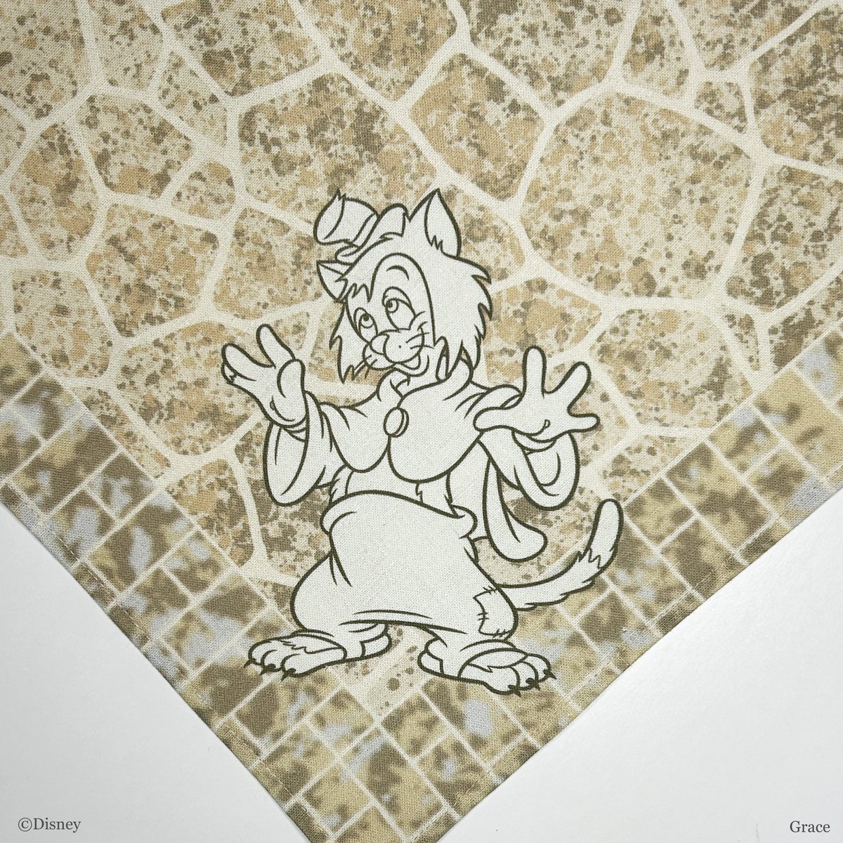 Disney>Scarf】 -Foulfellow&Gideon- 『ピノキオ』のファウルフェロー