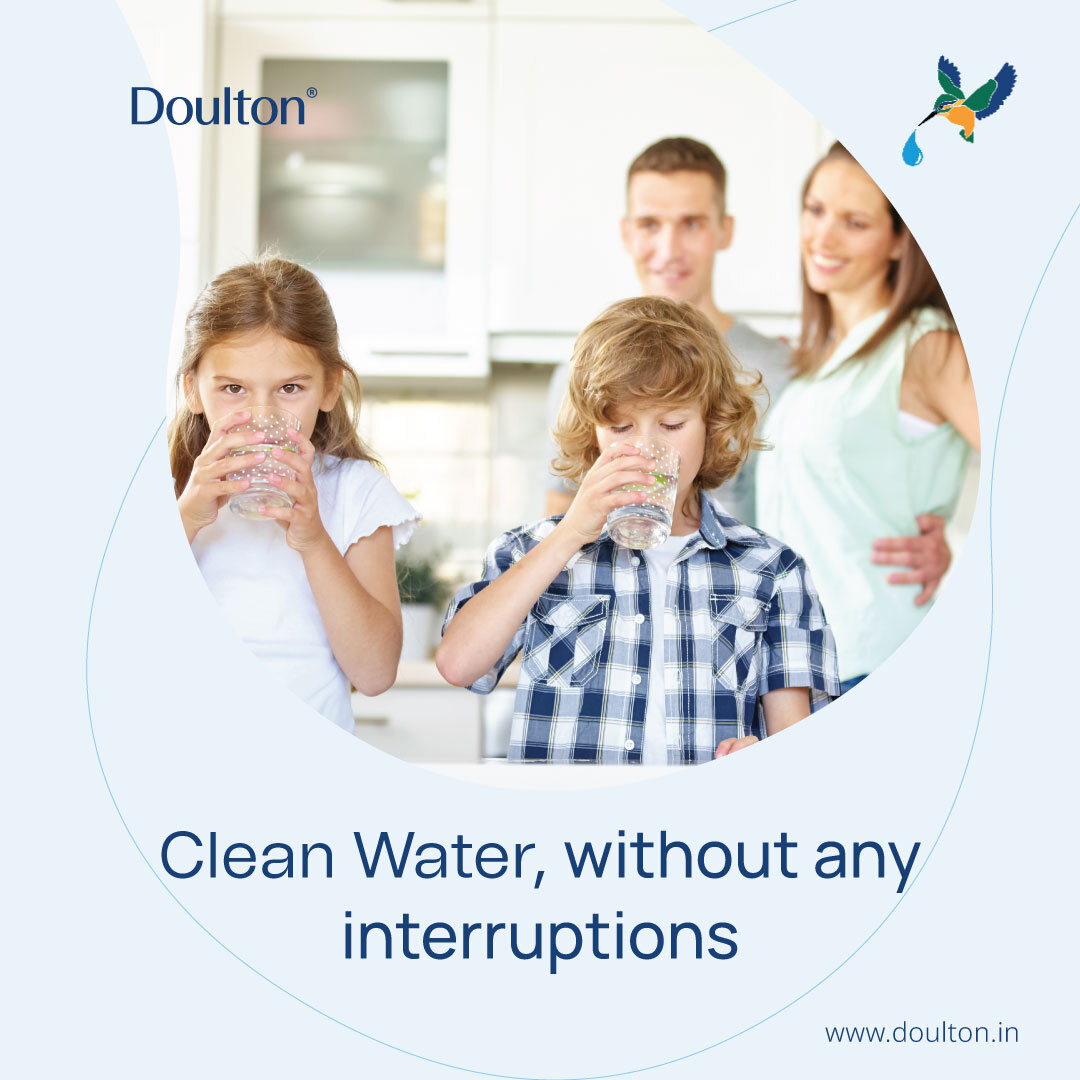 DoultonIndia's tweet photo. The most common disruptions to your water filter operation are power interruptions, service issues, and filter cleaning by technicians. Get a Doulton to ensure an uninterrupted water supply.
.
#DoultonFilter #waterfilter #hydration #nowastage #nopower #noAMC #uninterruptedsupply https://t.co/WMCAbFUEYf
