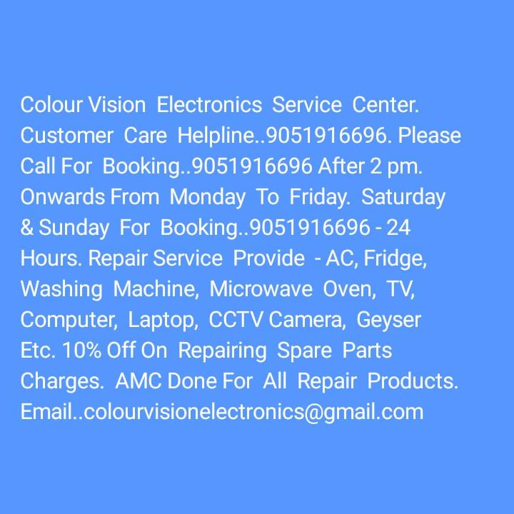 Colour Vision Electronics Service Centrt (@colour_center) / Posts / X