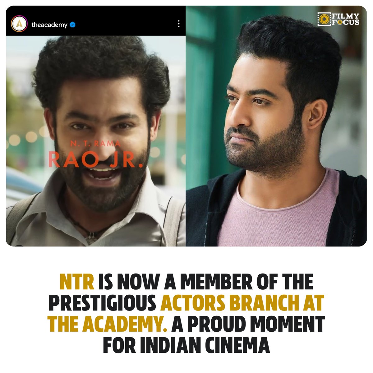 Not everyone can bring respect to their profession like #NTR does at all times.