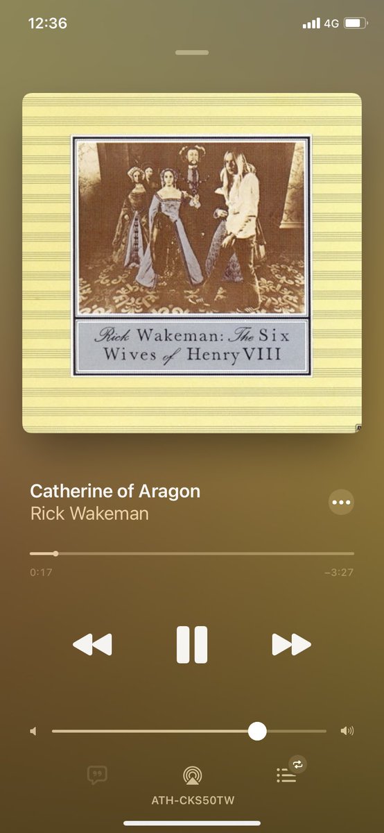 #NowPlaying
#RickWakeman
#TheSixWivesOfHenryVIII
