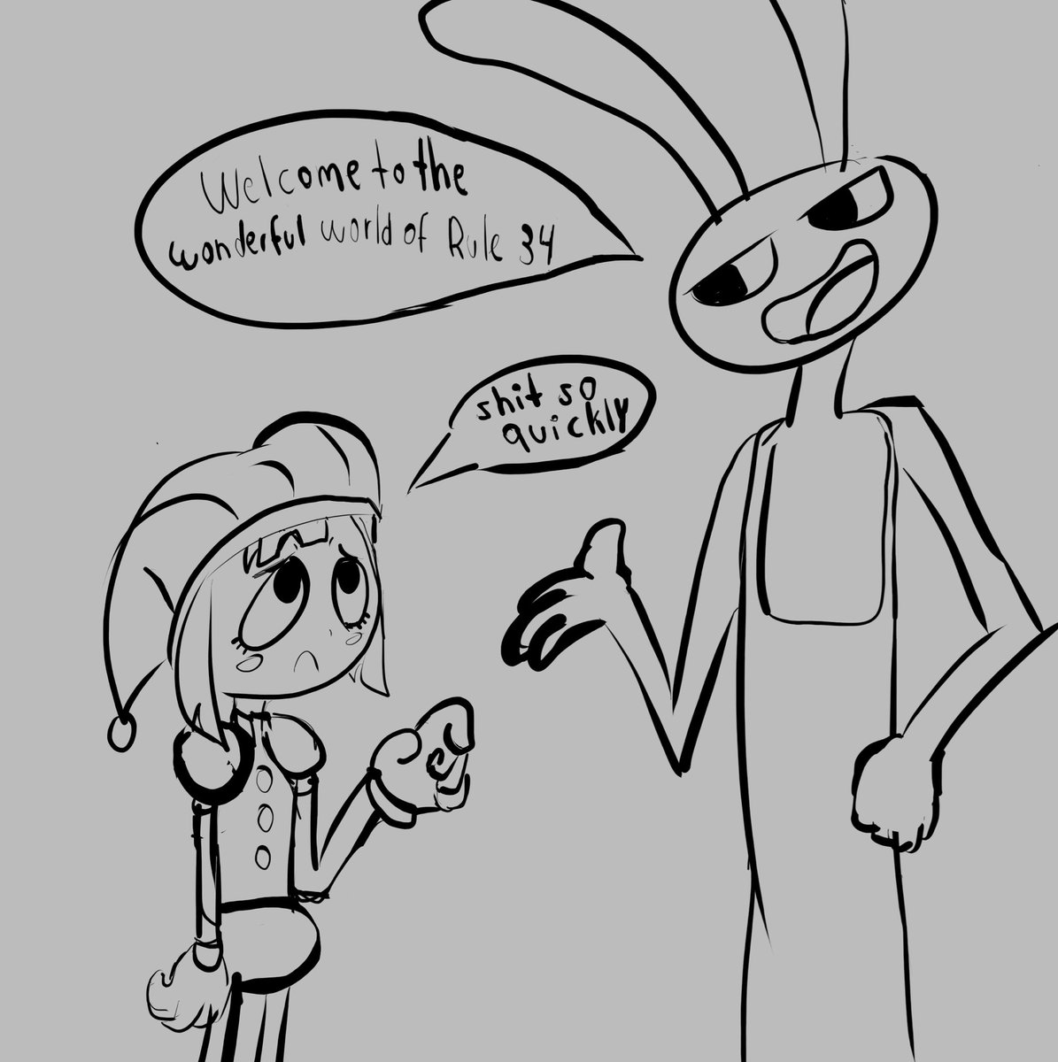 Watermelon_Arte's tweet photo. Haha , l don’t know how to hold on to making rule for the poor girl Pomni
#theamazingdigitalcircus #meme #comedia #digitalart #digitalcicus https://t.co/KL1Qh2DyAQ