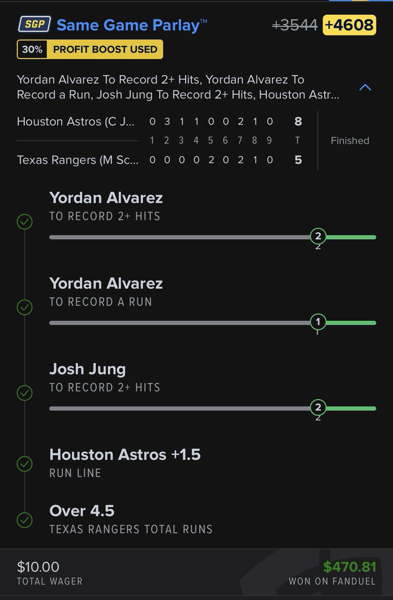 TonitheShock's tweet image. I’m still fairly new to sports betting but this was a much needed win 😅