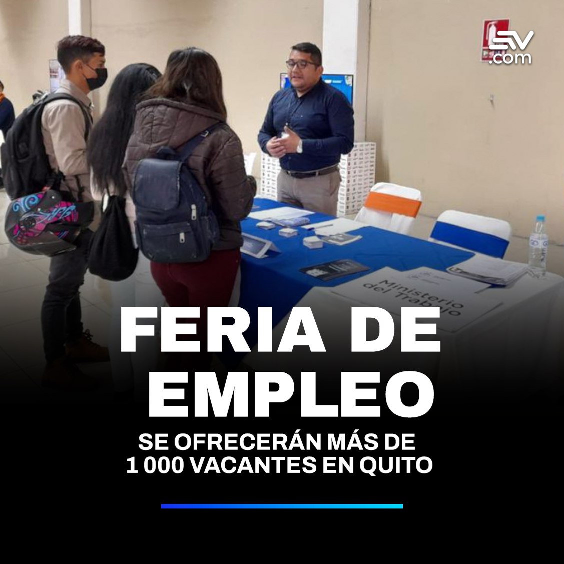 EcuavisaInforma's tweet photo. Una feria de empleo 💼 se desarrollará este viernes 20 de octubre en el norte de #Quito.

¿Cómo participar? ➡ https://t.co/0wO9YWQaLB https://t.co/l3fYTsdYSm