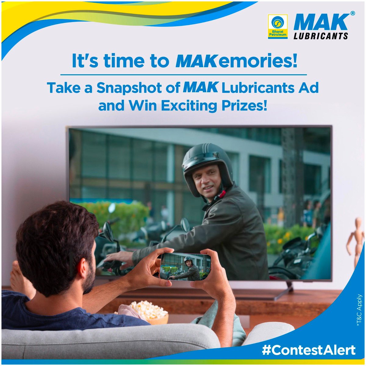 BPCLMakLubes's tweet photo. Get ready for an epic match today on Star Gold, Star Sports, and Hotstar, and stand a chance to win gift vouchers worth Rs 1,000/- from MAK Lubricants!
Find the contest rules in the thread posts. https://t.co/uF7b8XYO98