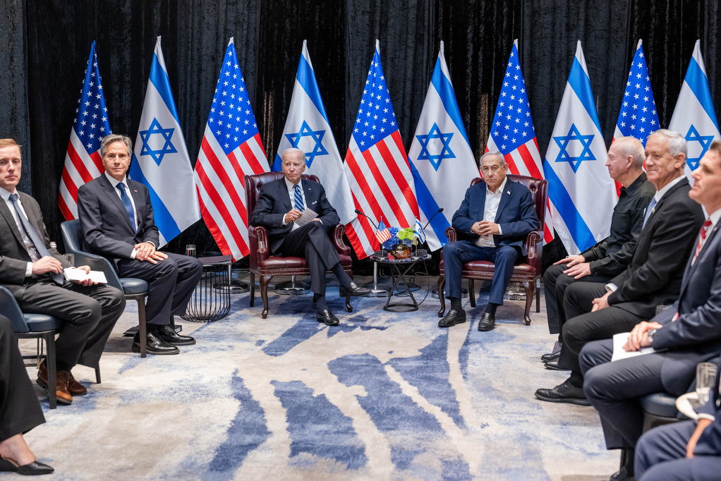 President Biden is on his way back to the United States after traveling to Israel to stand in solidarity with the Israeli people, show our nation’s steadfast support following Hamas’s appalling terrorist attacks, and discuss humanitarian needs in Gaza.