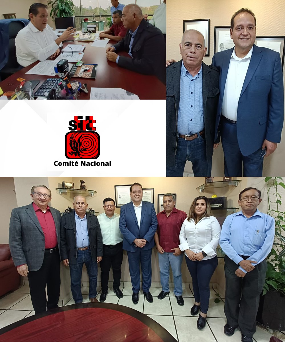 ⭕Recibió <a href="/francontrerasv/">FRANCISCO CONTRERAS</a> Secretario General del STIRTT a Luis Elías Samayoa Nucamendi, secretario general de la sección #STIRTTTuxtlaGutiérrez,  Chiapas, y a miembros de su Comité Seccional, trataron temas pendientes derivados de la visita con anterioridad de <a href="/francontrerasv/">FRANCISCO CONTRERAS</a>