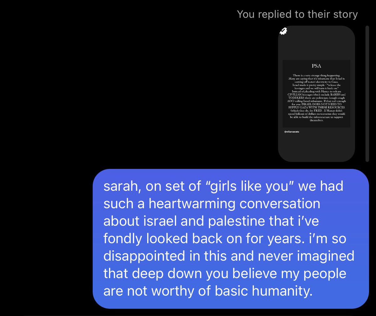 It takes a genocide for people’s true colors to come out I guess.