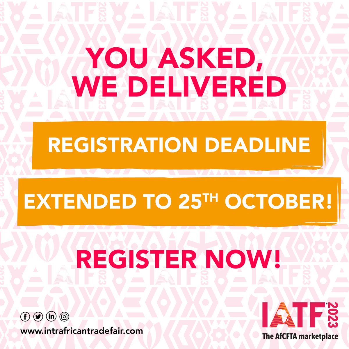Intra-African Trade Fair IATF tweet media