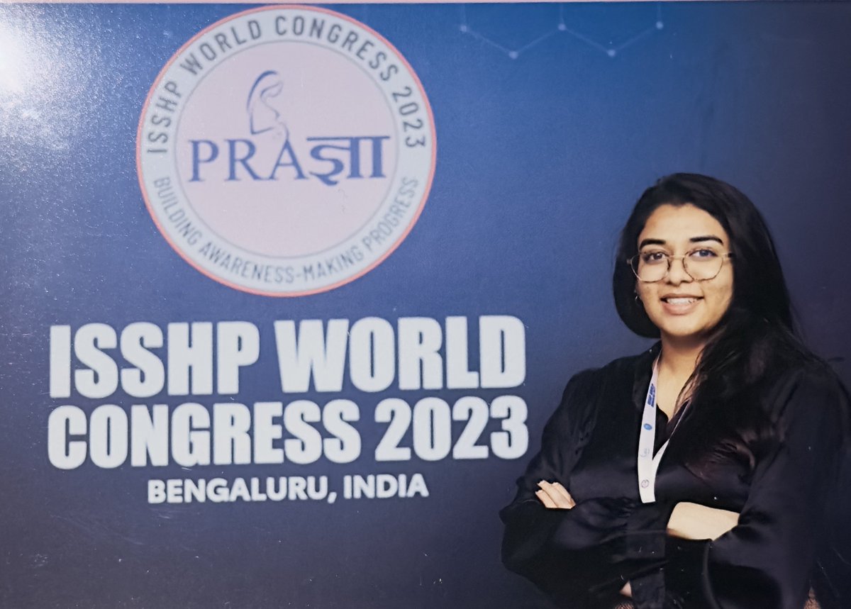 Gayathry Krishnamurthy received the Zuspan Award at the 2023 International Society for the Study of Hypertension in Pregnancy World Congress in India. The award is given to a young investigator who presents the most outstanding scientific work in relation to the field🥳